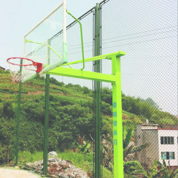 固定方管单臂篮球架 RJ-LQJ-08